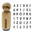 thumbnail image 1 of Felt Marker Font Letters and Numbers Rubber Stamp for Scrapbooking Crafting Stamping - Number 6 Six - Small 3/4 Inch, 1 of 6