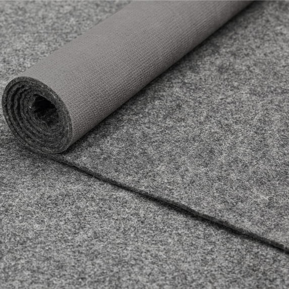 Felt and Natural Rubber Rug Pad, 1/4” Thick, 8x10 FT Protective Padding for Under Area Rugs, Cushioned Gripper Pads for Carpet, Runners Hardwood Floors Protection, Slip Skid Resistant