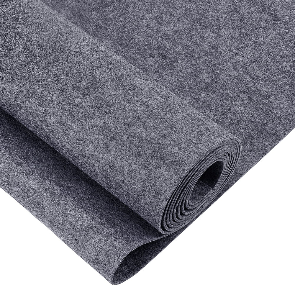 Felt Non-woven Fabric DIY Craft Gray 3500x400x3mm