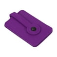 thumbnail image 1 of Felt Pullout Key Case Car Key Organize Pouch with Drawstring for Home Office Car Key, Purple, 1 of 5