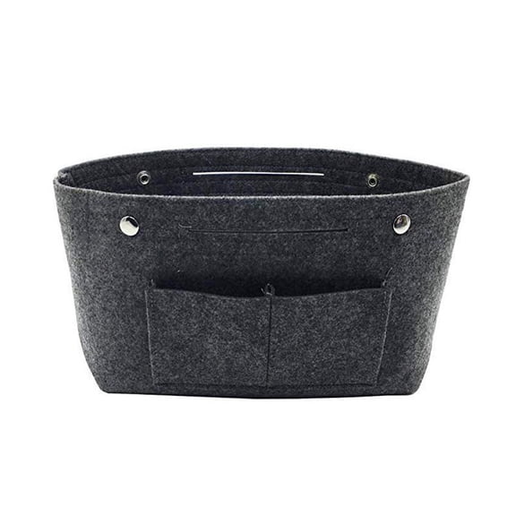 Felt Purse Organizer Insert, Multi-Pocket Handbag Organizer, Foldable Makeup Bag Organizer for Women, Purse Compartment Organizer
