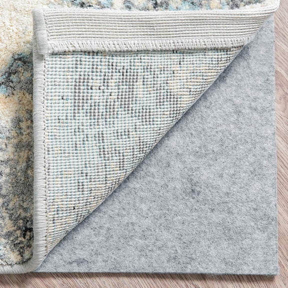 Felt Rug Pad 6 Feet by 9 Feet Rectangular Comfort Only for Hardwood Laminate Vinyl Stone Carpet and Tile