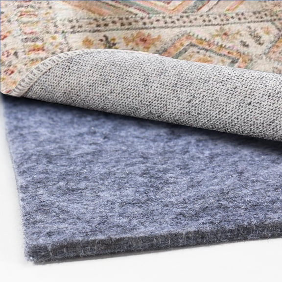Felt Rug Pad 6 Foot by 9 Foot 1/4 Inch Thick for Hardwood and All Floors