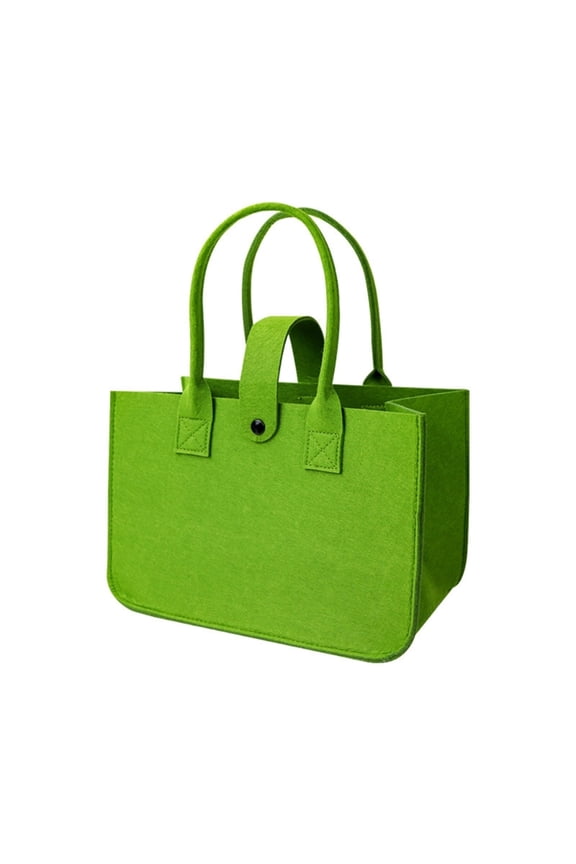 Felt Shopping Bags Large Capacity Shopper Bag with Handle Comfortable Carrying Bag For Groceries And Storage Needs