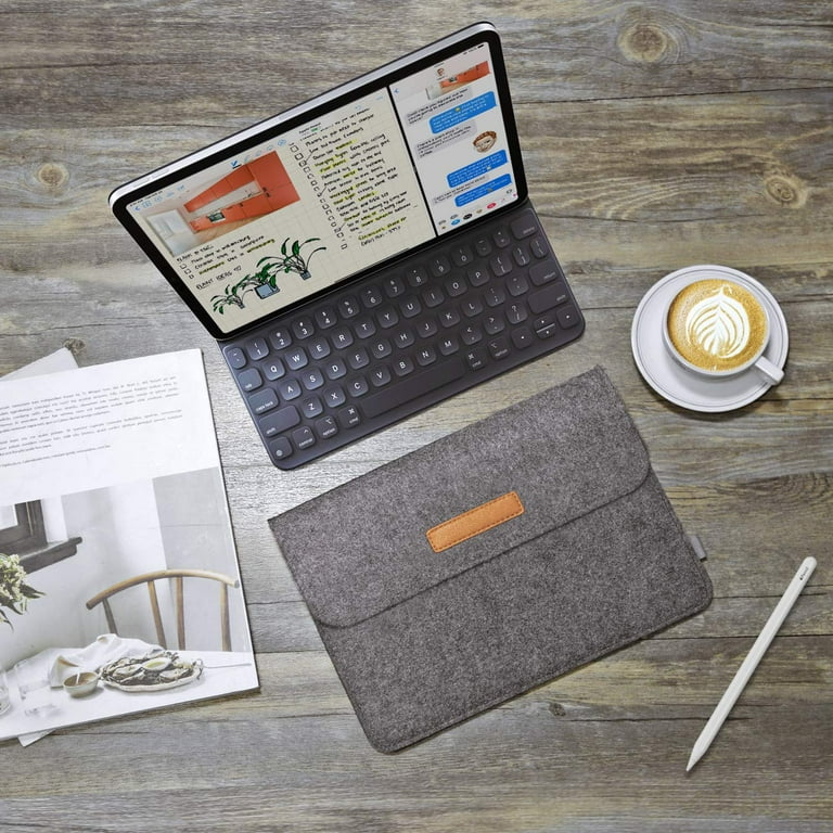 Felt Sleeve Storage Bag Laptop Sleeve Case Storage Bag Felt Portable Notebook Tablet PC Case Protective Bag Slim Envelope for Laptop Portable