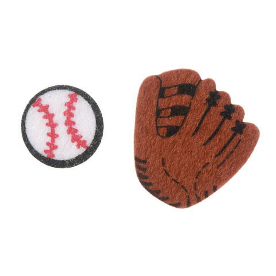 Felt Stickers Baseball 52Pc - Walmart.com