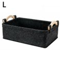 thumbnail image 1 of Felt Storage Basket for Home Organization, Washable and Sturdy, 1 of 6