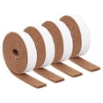 thumbnail image 1 of Felt Strips with Adhesive Backing, 4 Pack 1" x 60" x 0.2" Adhesive Felt Strips Anti Scratch Furniture Felt Tapes Self-Stick Felt Pads for Protecting Hardwood Floor, Light Brown, 1 of 7