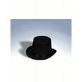 thumbnail image 1 of Rubies Black Classic Deluxe Top Hat for Adults; Unisex One Size, 1 of 2