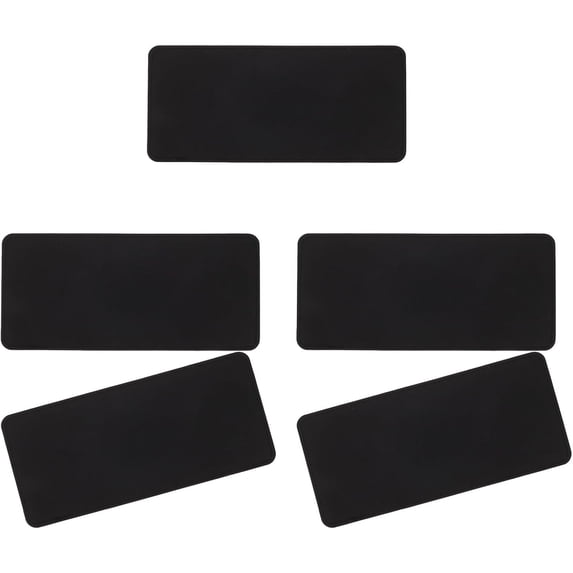 Felt Tote Bag Bottom Pad Insert Handbag Base Shaper Organizer Liner Board for Tote Purse Crossbody Backpack Large Black 5 Pcs