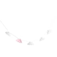 thumbnail image 1 of Felt Wall Hanging Decor Clouds Wall Art Ornaments for Bedroom Nursery Room - White and Pink, 16x10cm, 1 of 8