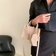 thumbnail image 1 of Felt Zipper Messenger Bag for Women Crossbody Shoulder Bag Casual Handbag for Everyday Use, 1 of 6