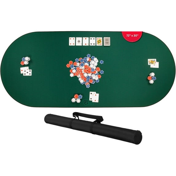 Feltectors Board Game Mat, Table Cover for Mahjong, Poker, Playing Cards, Tile Games, Dominoes 72 x 30 inch