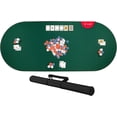 thumbnail image 1 of Feltectors Board Game Mat, Table Cover for Mahjong, Poker, Playing Cards, Tile Games, Dominoes 72 x 30 inch, 1 of 9