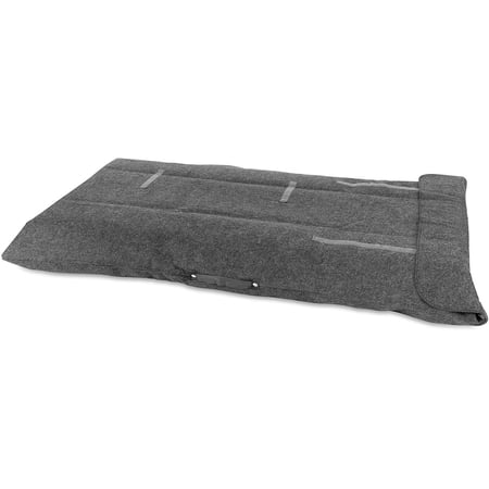 Feltectors Felt Dining Table Leaf Storage Bag Scratch Resistant with Velcro Closure 61 x 36 inches - Gray