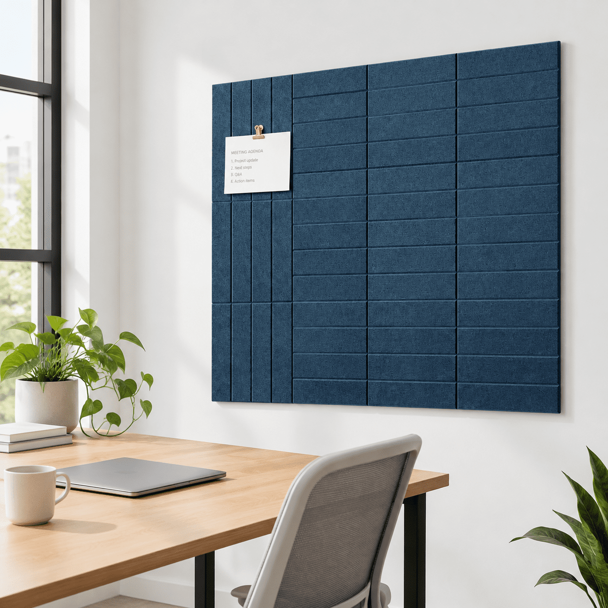 Feltind Tiles | Modern Cork Alternative Largeds For Walls Aesthetic ...