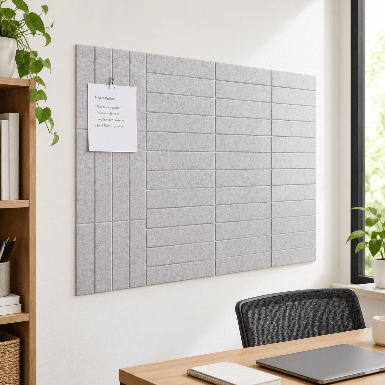 Feltind Tiles | Modern Cork Alternative Largeds For Walls Aesthetic ...