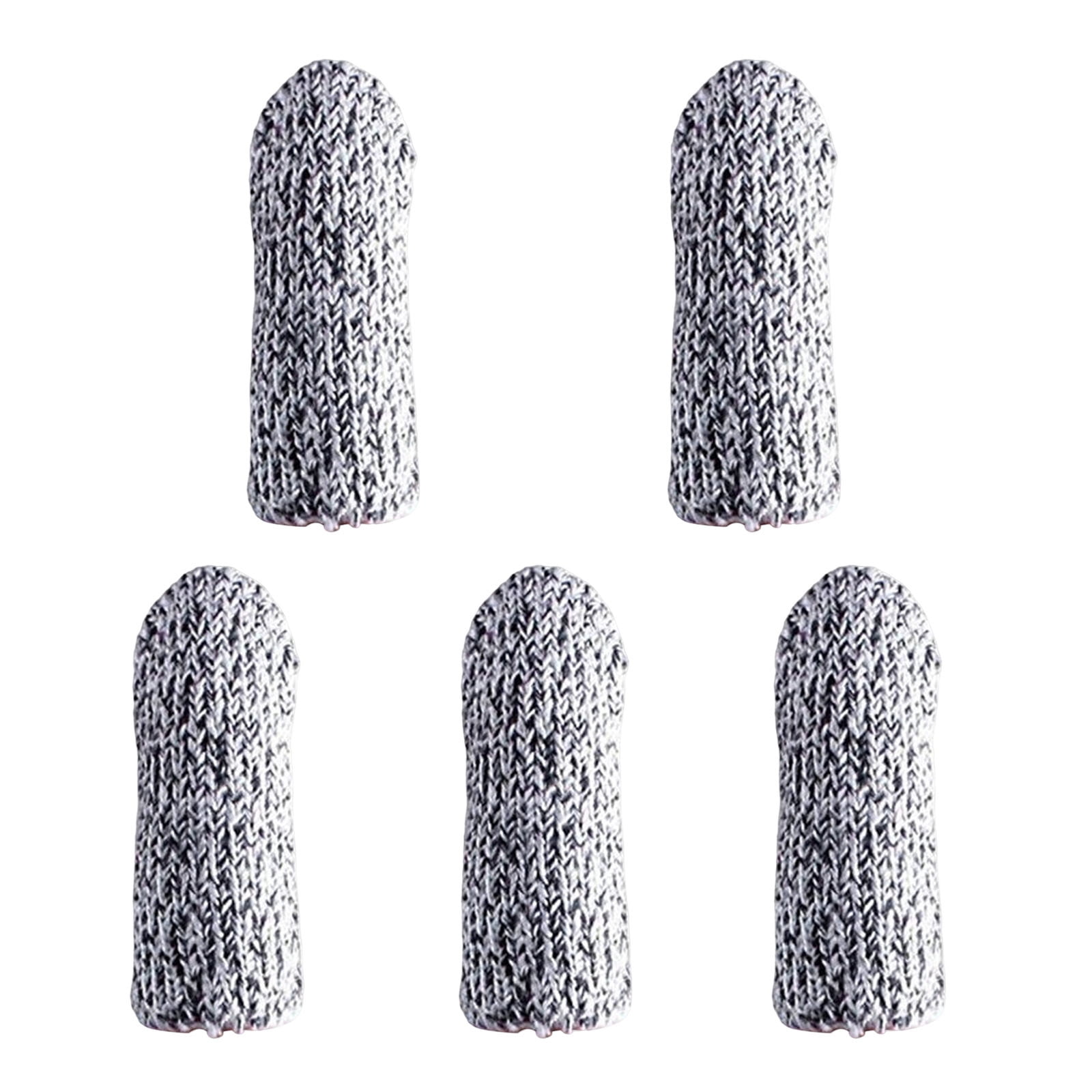 UUYYEO Needle Felting Finger Protectors - 3 Pairs Leather Guards For Hand Sewing & Craft Protection