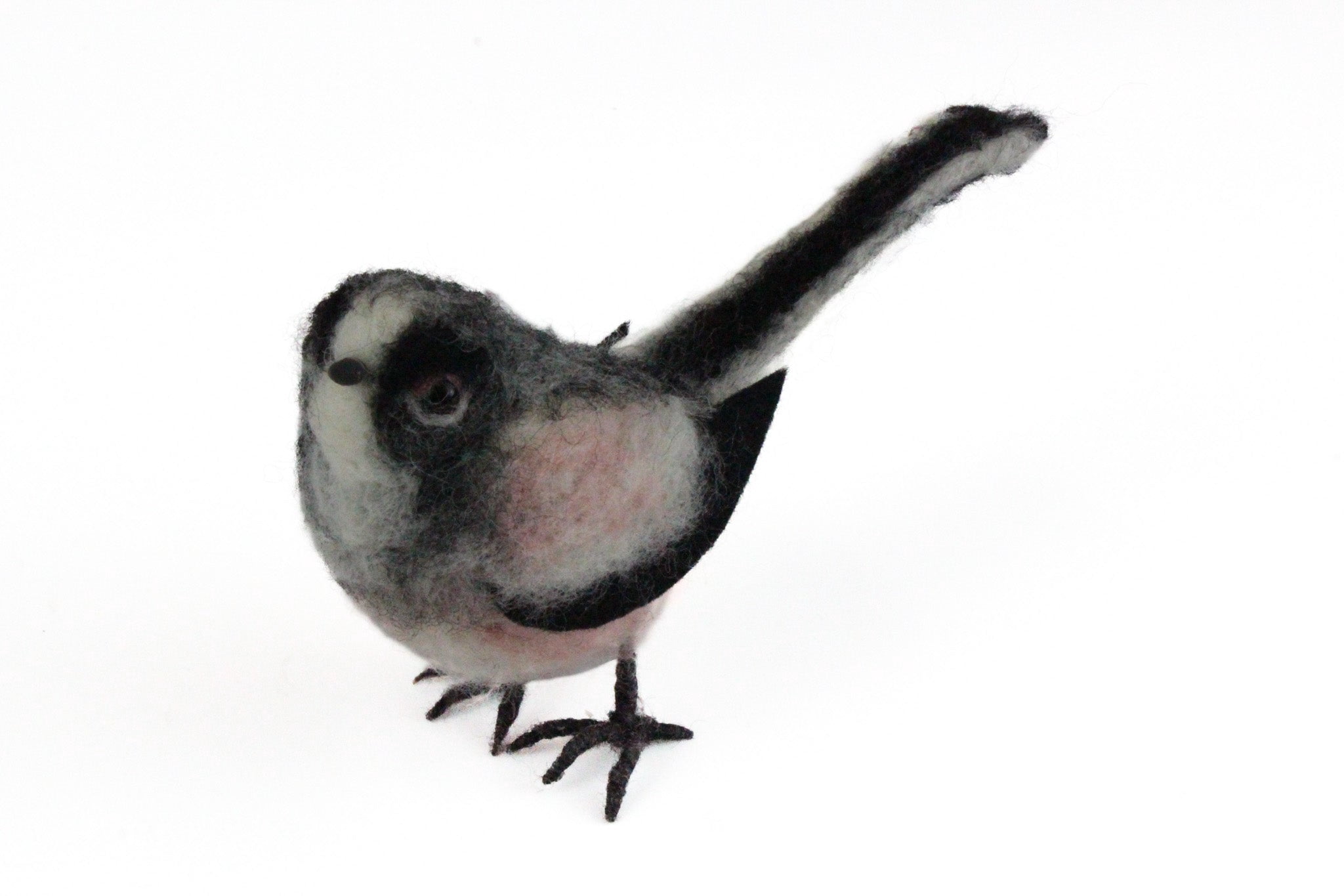 Felting Kit - Long Tailed Tit Needle Felting Kit