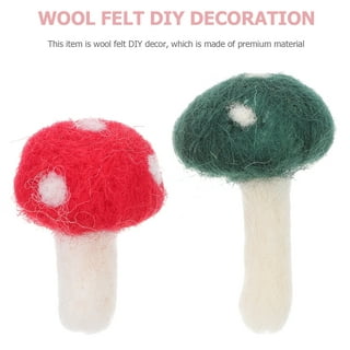 Darning Tool Kit Wooden - DIY 14-Hook Small Weave Loom Mushroom