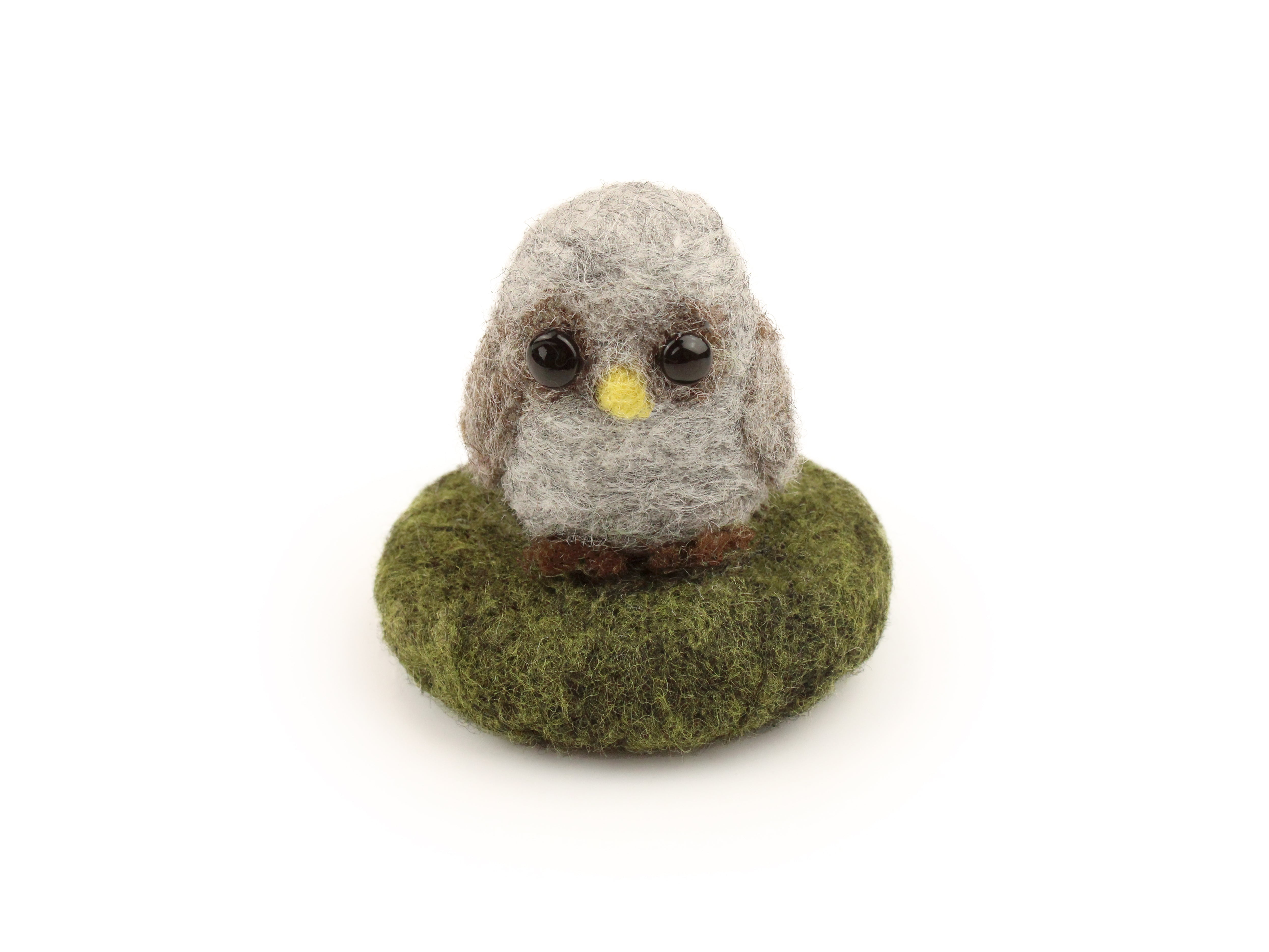 Felting Kit - Owl Amiguwoolli Mini Kit Needle Felting Kit