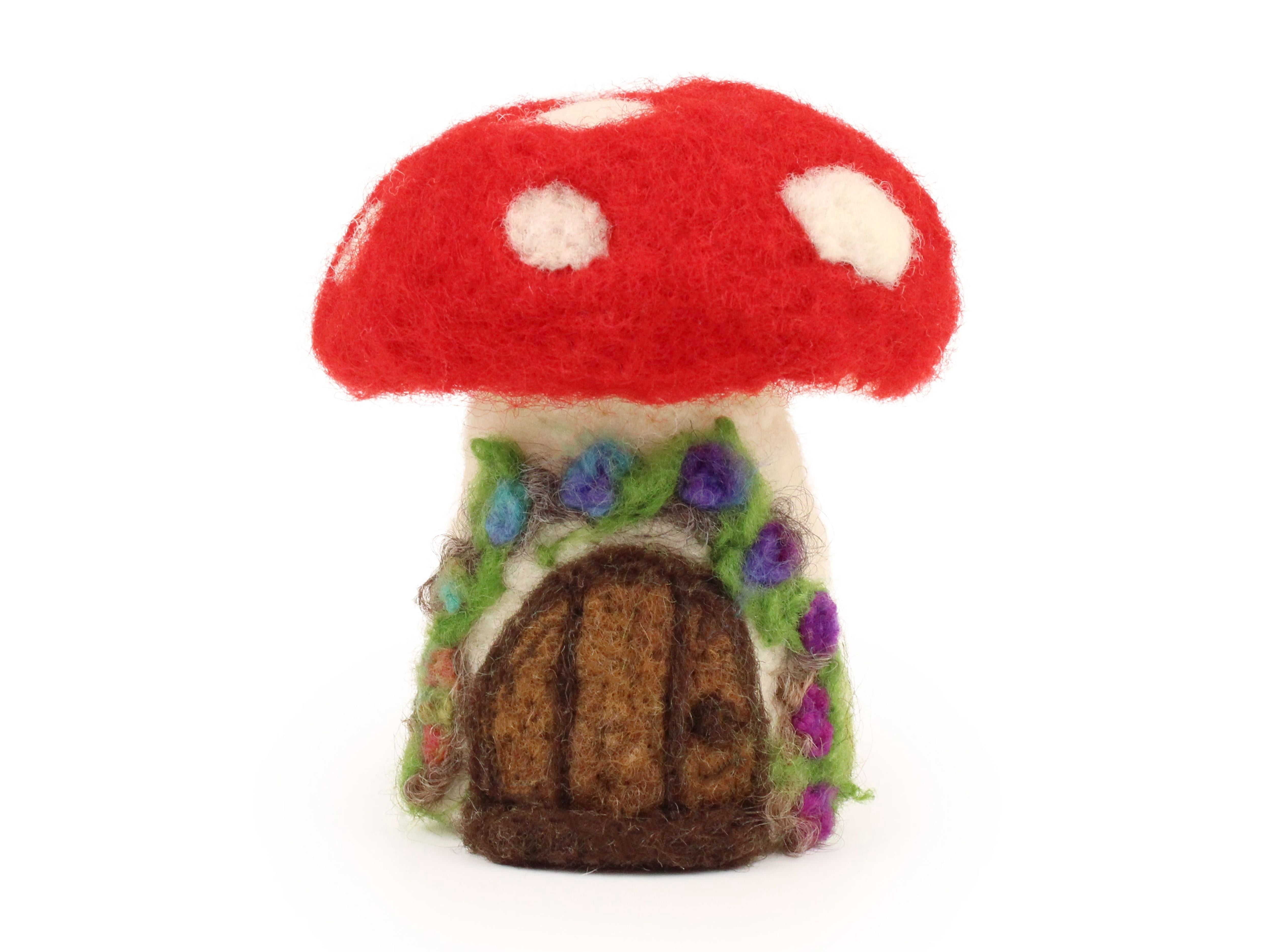 Felting Kit - Small Toadstool House Needle Felt Kit
