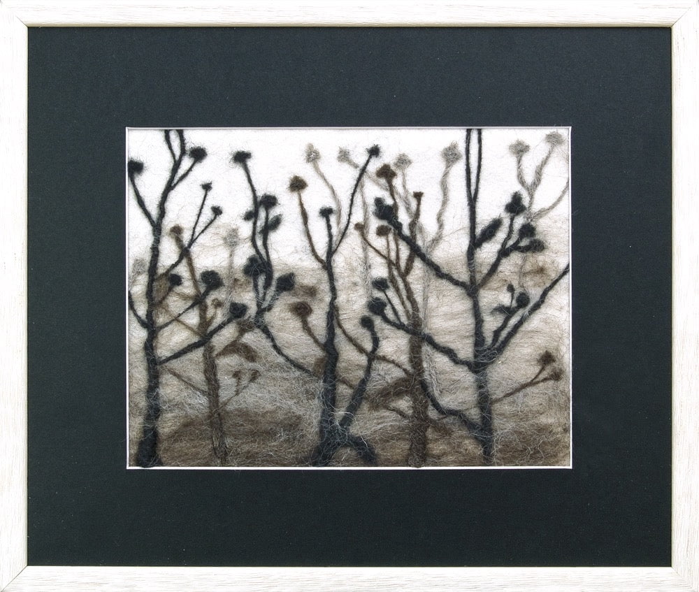 Felting kit V-68C "Thistle"