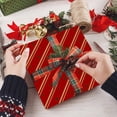 thumbnail image 1 of Feltree Christmas Wrapping Paper Kraft Paper 27.55x39.37 Inches for Holiday Gift Wrap, Children and Family Gifts, Folded Sheets Not a Roll, 1 of 8