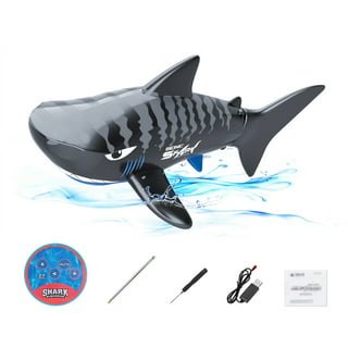Autucker Remote Control Shark Toy 1:18 Scale High Simulation Shark