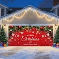 thumbnail image 1 of Feltree Large 157x70.8 Inch Christmas Garage Banner for Holiday Party Decor and Photo Backdrop, 1 of 8
