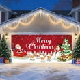 thumbnail image 1 of Feltree Large 157x70.8 Inch Christmas Garage Banner for Holiday Party Decor and Photo Backdrop, 1 of 8