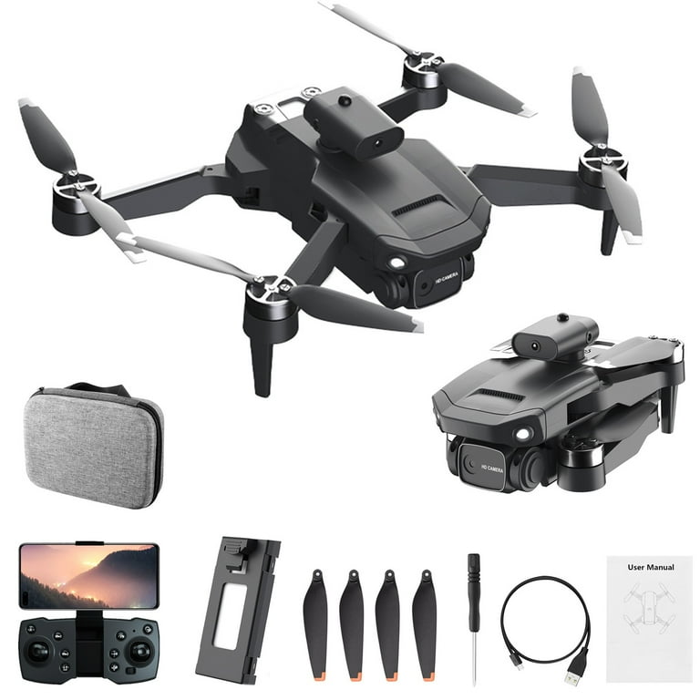 FELTREE Remote Control Drones Drone with 4K Camera for Adults RC Quadcopter with Auto Return Follow Me Brushless Motor Circle Fly Route Fly