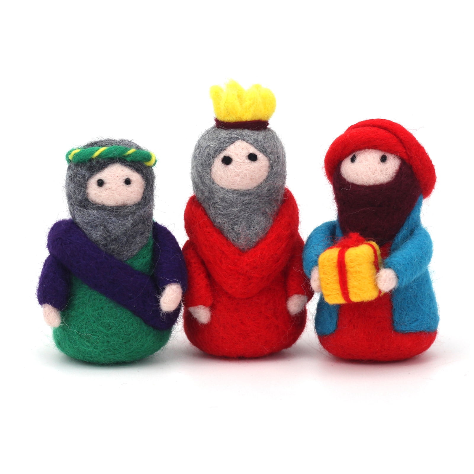 Feltsky Nativity Needle Felting Kits for Beginners Gift for Mother's Day Birthday Present Craft Kits