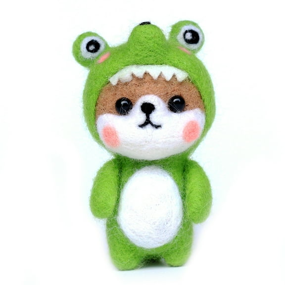 Feltsky Shiba Inu Dog Needle Felting Kits for Beginners Craft Kits Gift for Mother's Day Birthday