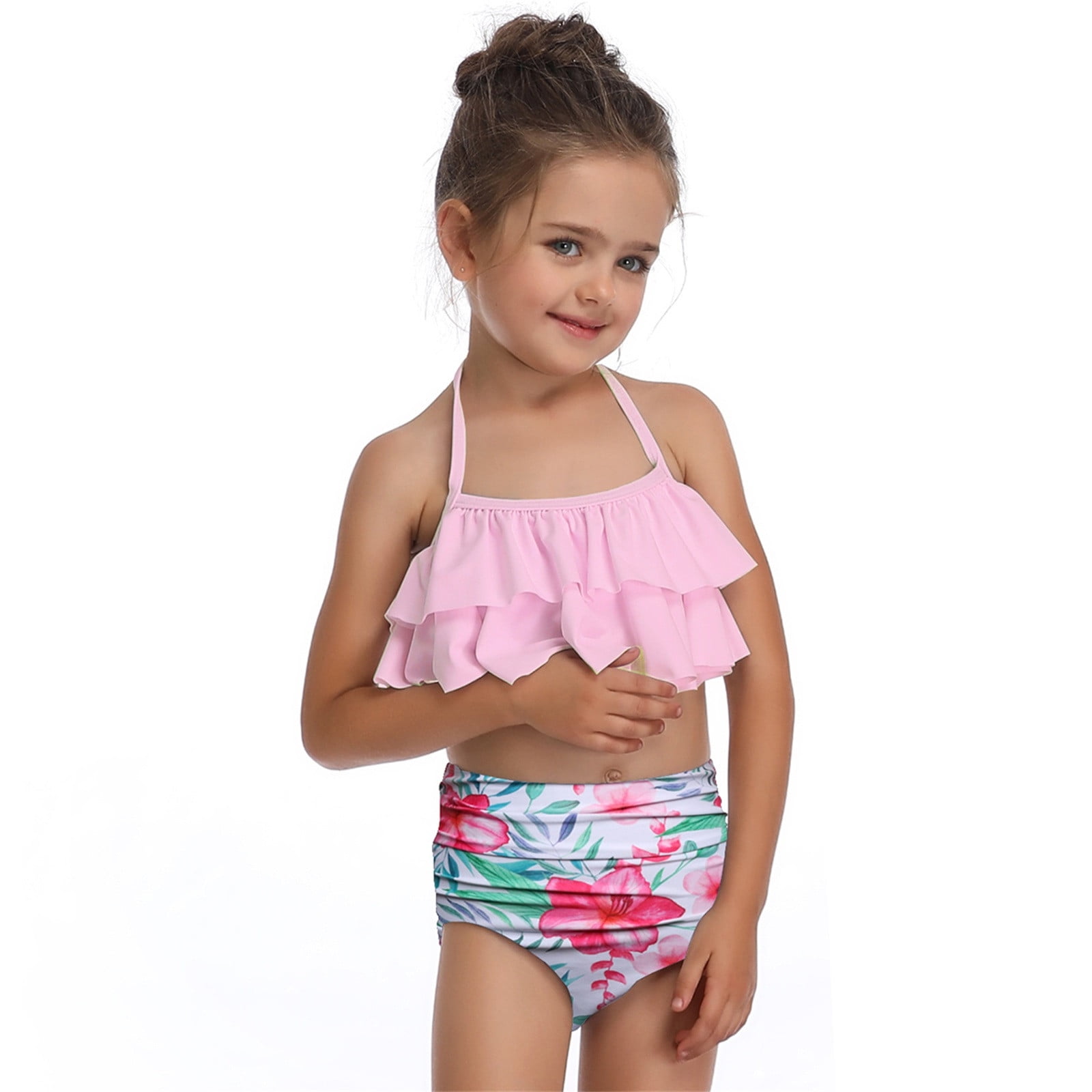 Felwors girls swimwear separates Toddler Baby Kids Little Girls