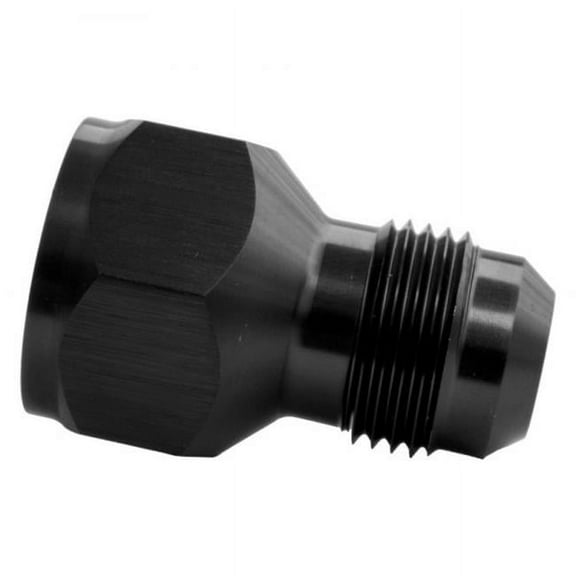 Female -10 AN to -6 AN Male Reducer Adapter, Black