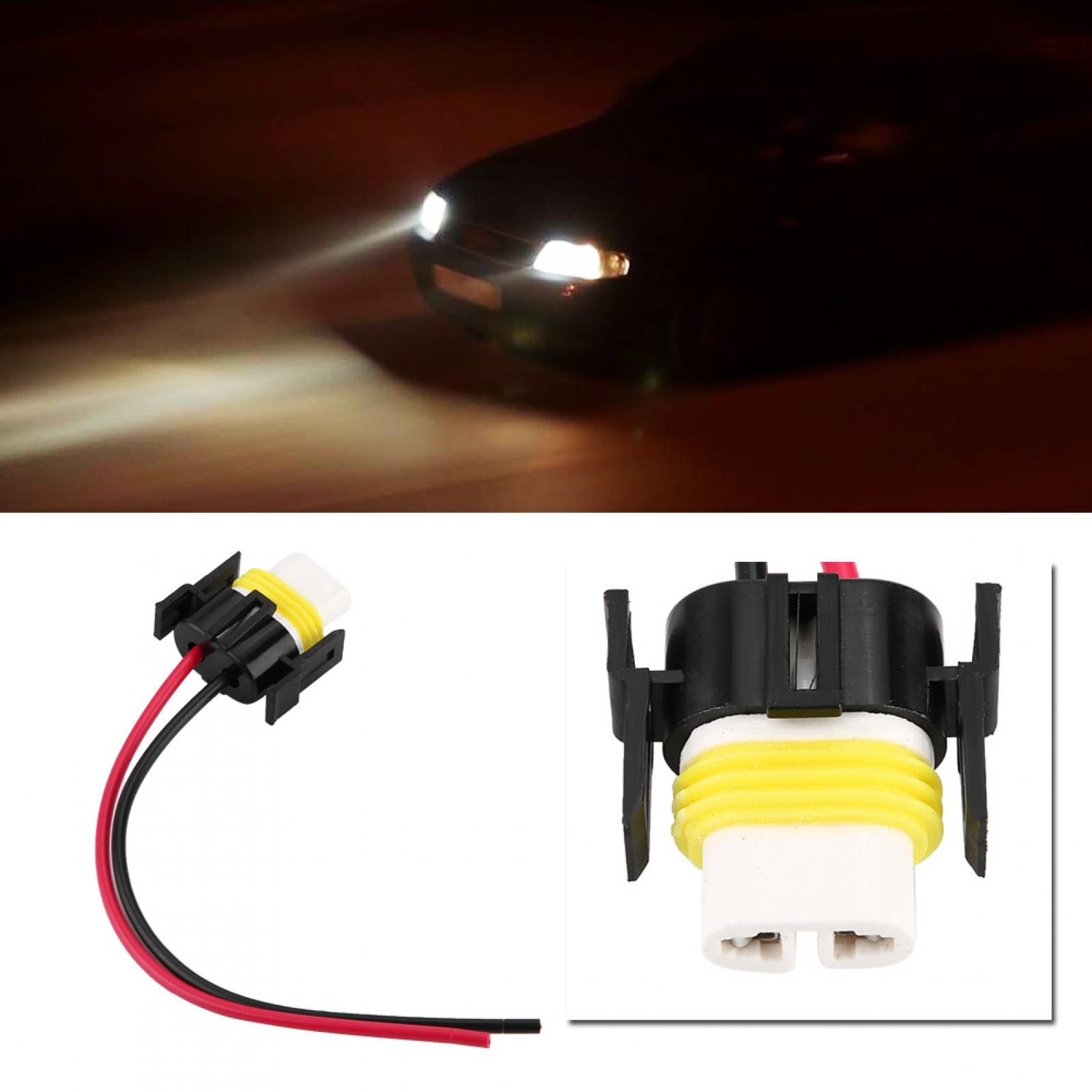 Female Adapter Wiring Harness Socket, Simple Installation Headlight