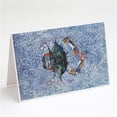 thumbnail image 1 of Female Blue Crab Cool Blue Water Greeting Cards & Envelopes - Pack of 8, 1 of 1