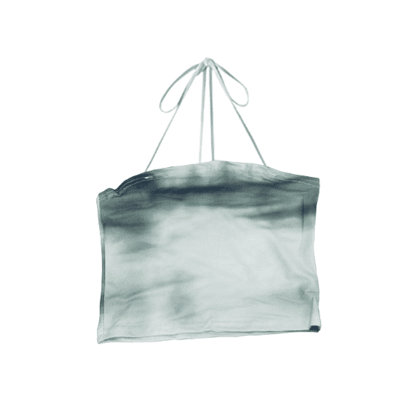 Female Camisole, Tie-Dyed Sleeveless Crop Tops Spaghetti Strap Vest