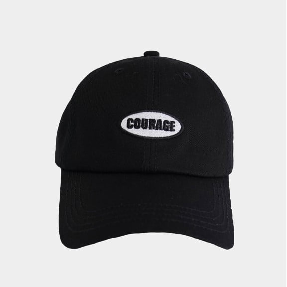 Adjustable Baseball Cap Women Running Hat Sport Lady Headwear 1-Ct, Black