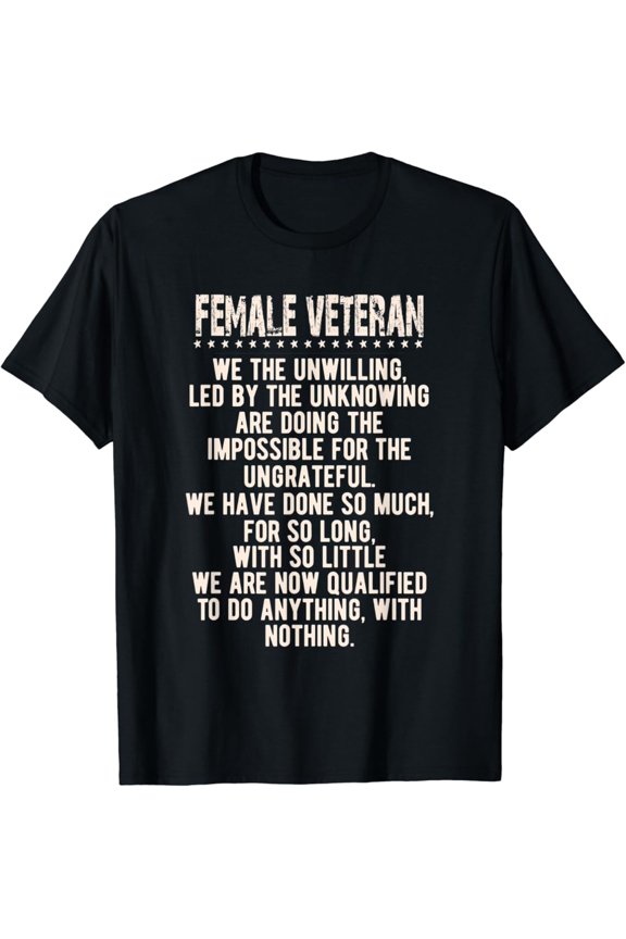 Female Combat Graphic T-Shirt