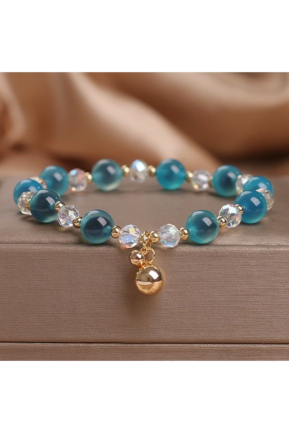 Female Creative Agate Transport Bead Bracelet