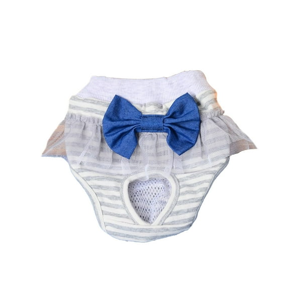 Female Dog Diaper Reusable Washable Durable Absorbent Cloth Doggie Diapers Pants