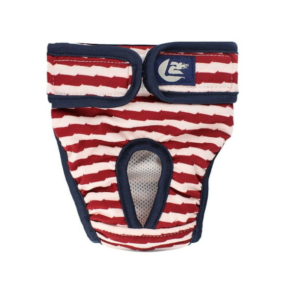 Female Dog Diapers,Anti-harassment of Pants and Safety Pants,Adjustable and Leakproof Doggie Sanitary Panties for Small Medium and Large Dogs(Red,M)