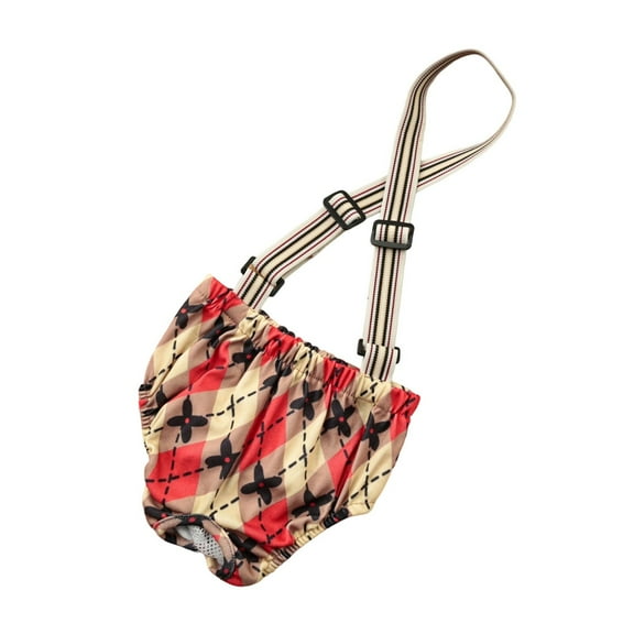 Female Dog Heat Pants Reusable Washable Breathable Comfortable Pet Harness Clothing for In Season