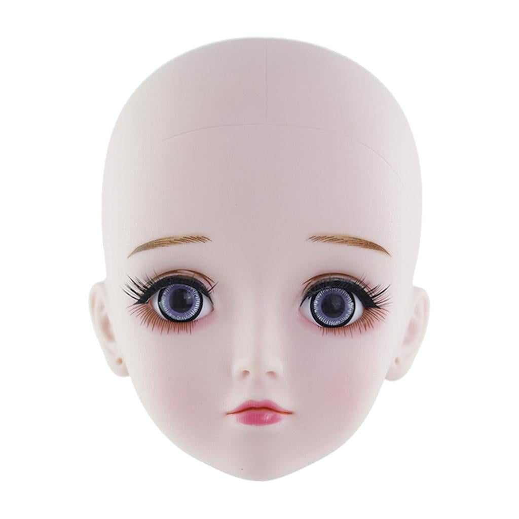 Female Doll Head Sculpt for 1/3 Doll Toy Custom - Walmart.com