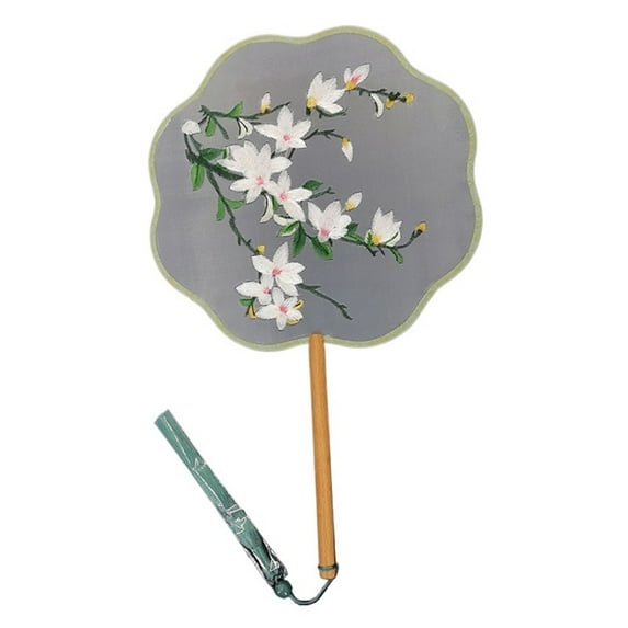 Female Fan Embroidered Fan Embroidered Fan Suzhou Double Sided Embroidered Fan Commemorative Gift