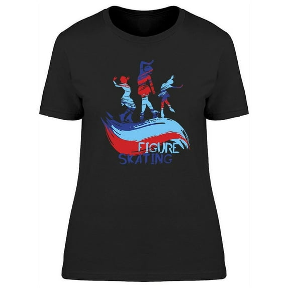 Female Figure Skating T-Shirt Women -Image by Shutterstock, Female Small