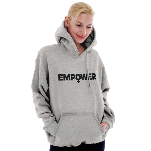 Female Girl Power Empowering Women Hoodie Sweatshirt Women Brisco Brands X