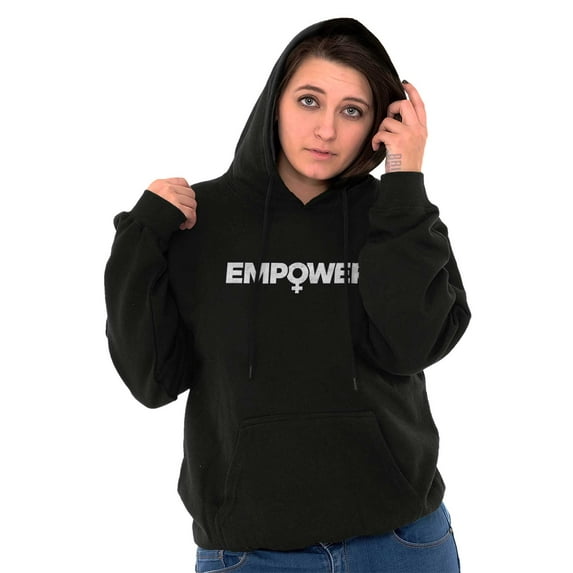 Female Girl Power Empowering Women Hoodie Sweatshirt Women Brisco Brands X